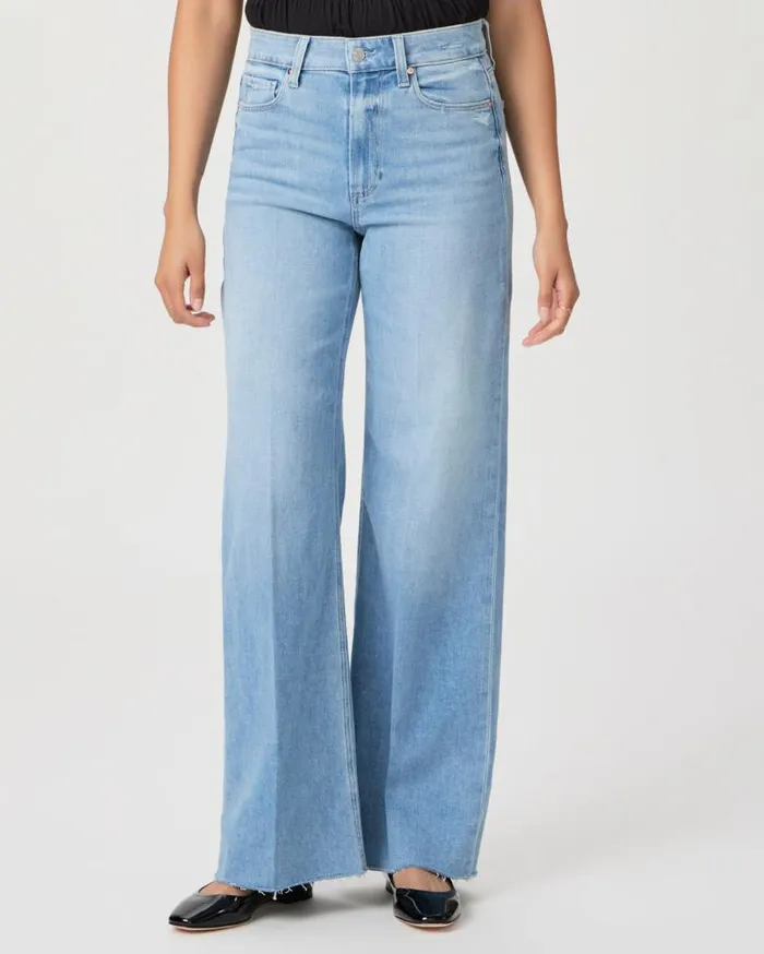 PAIGE Denim Women Anessa 31 Inch Wide Leg Jean 8211 Helena PAIGE Denim Women Anessa 31 Inch Wide Leg Jean 8211 Helena