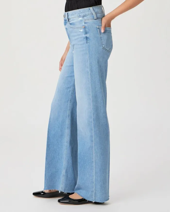 PAIGE Denim Women Anessa 31 Inch Wide Leg Jean 8211 Helena PAIGE Denim Women Anessa 31 Inch Wide Leg Jean 8211 Helena