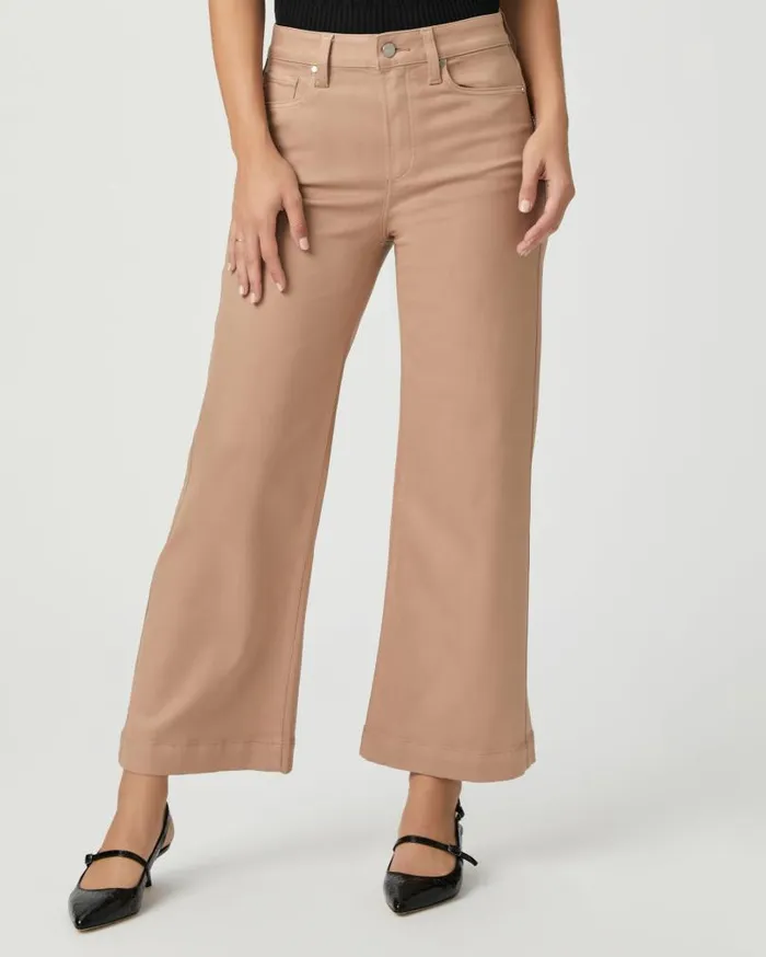 PAIGE Denim Women Anessa Wide Leg Jean 8211 French Latte Luxe Coating PAIGE Denim Women Anessa Wide Leg Jean 8211 French Latte Luxe Coating