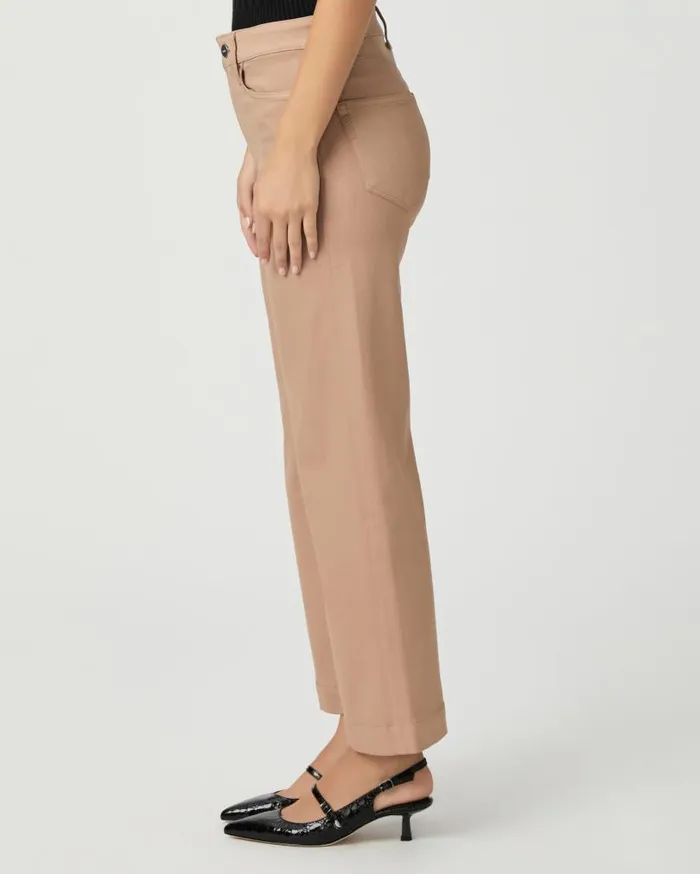 PAIGE Denim Women Anessa Wide Leg Jean 8211 French Latte Luxe Coating PAIGE Denim Women Anessa Wide Leg Jean 8211 French Latte Luxe Coating