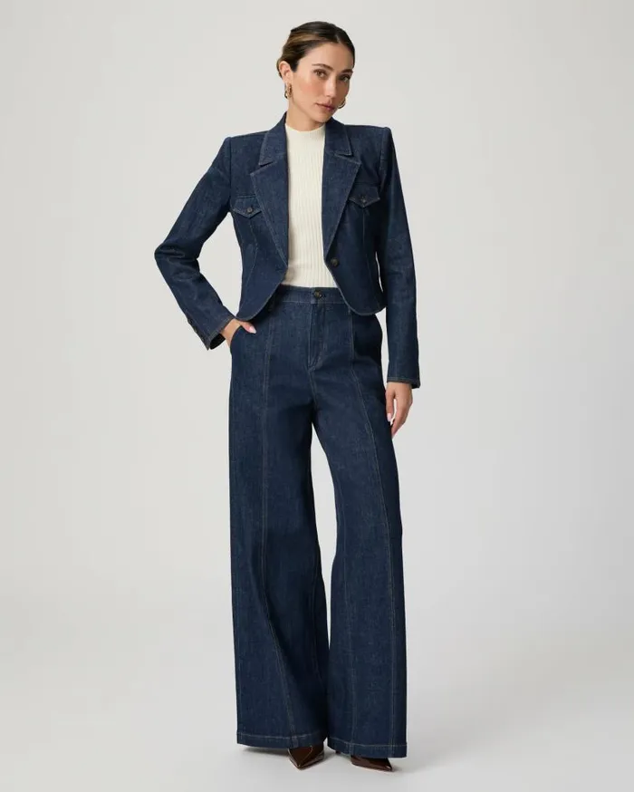 PAIGE Denim Women Aurora Wide Leg Jean 8211 Magdalena