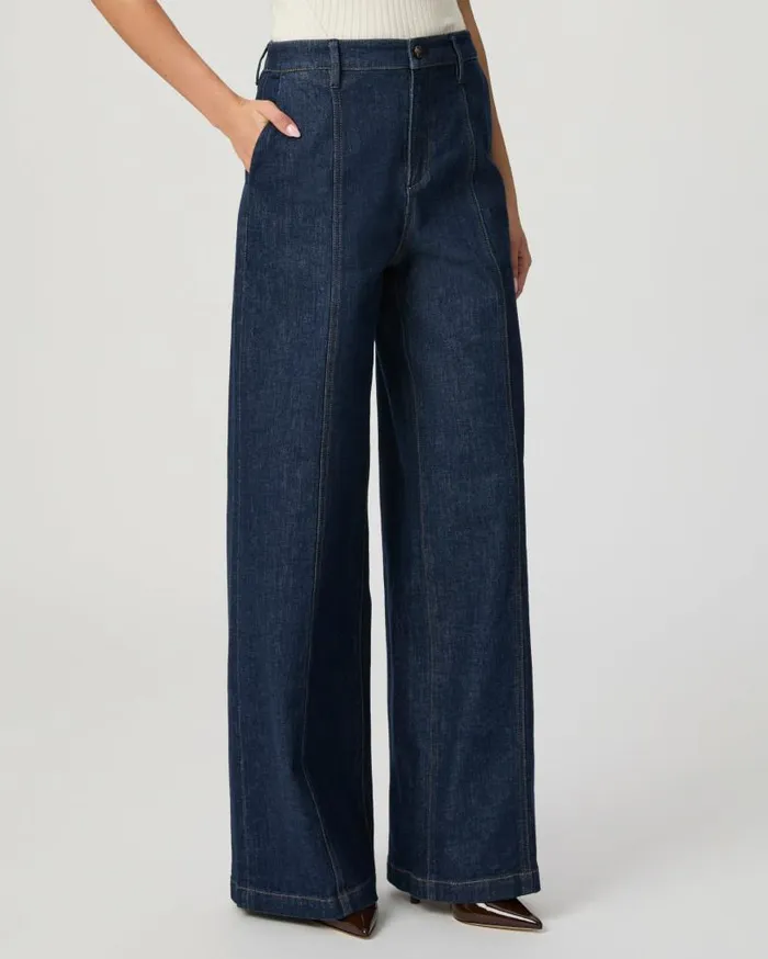 PAIGE Denim Women Aurora Wide Leg Jean 8211 Magdalena PAIGE Denim Women Aurora Wide Leg Jean 8211 Magdalena