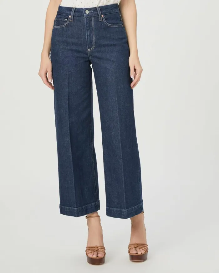 PAIGE Denim Women Harper Ankle Wide Leg Jean 8211 Casa