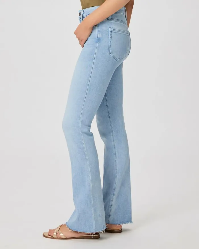 PAIGE Denim Women High Rise Laurel Canyon 32 Inch Bootcut Jean 8211 Shooting Star PAIGE Denim Women High Rise Laurel Canyon 32 Inch Bootcut Jean 8211 Shooting Star