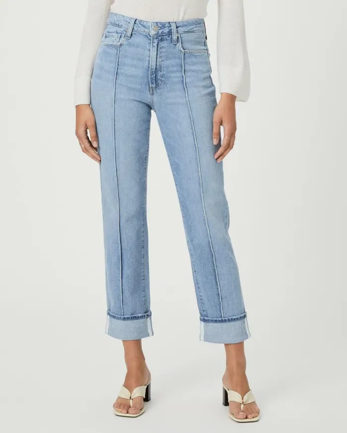 PAIGE Denim Women High Rise Noella Straight Jean 8211 Malo PAIGE Denim Women High Rise Noella Straight Jean 8211 Malo