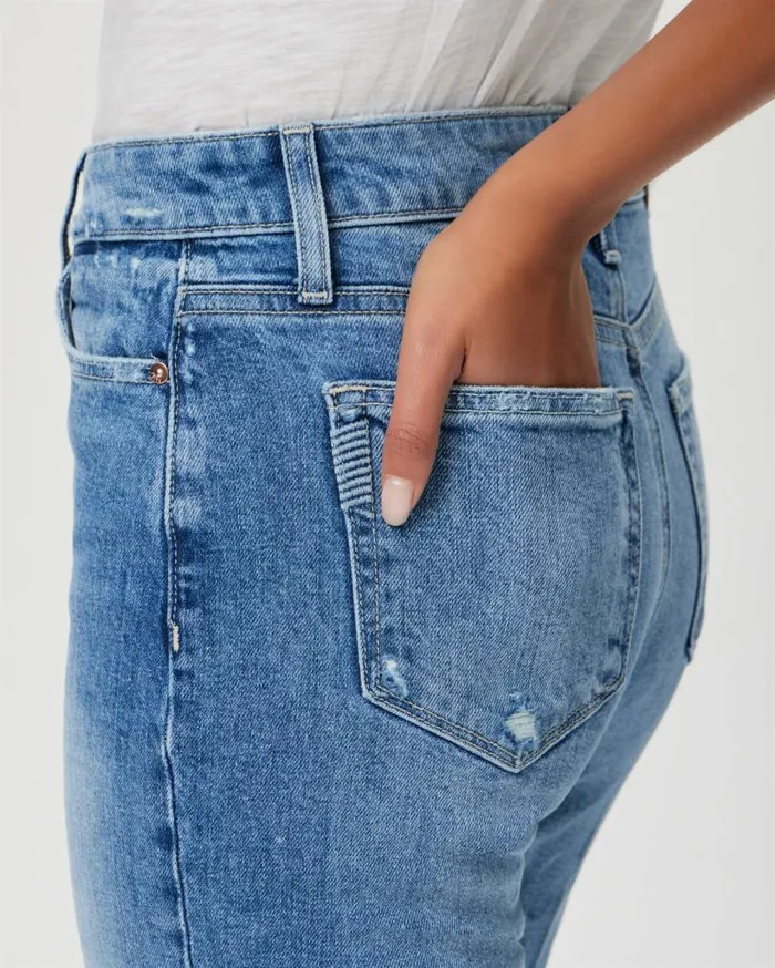 PAIGE Denim Women Leenah Ankle Wide Leg Jean 8211 Charming Distressed PAIGE Denim Women Leenah Ankle Wide Leg Jean 8211 Charming Distressed