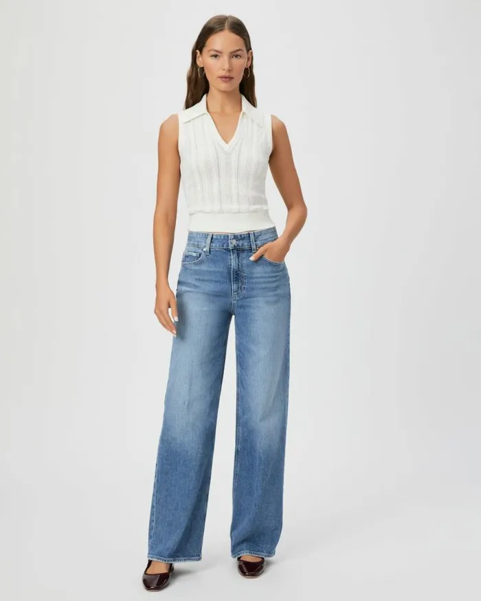 PAIGE Denim Women Sasha 32 Inch Wide Leg Jean 8211 Archives