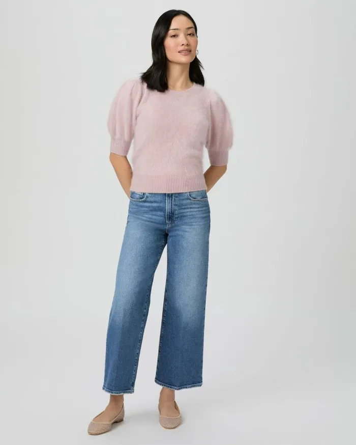 PAIGE Denim Women Sasha Ankle Wide Leg Jean 8211 Zibeth