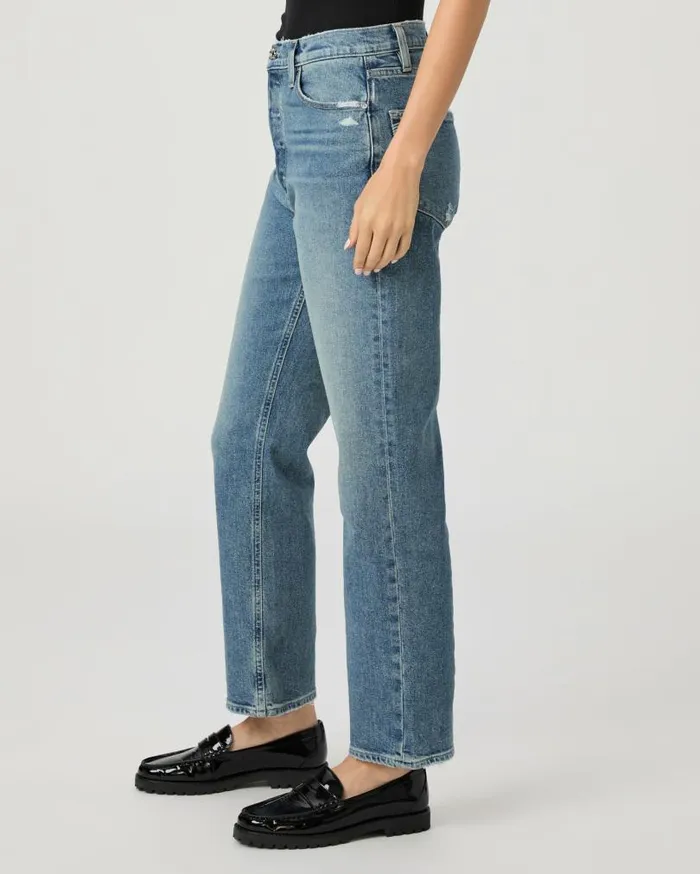 PAIGE Denim Women Sawyer Straight Jean 8211 Storybook Distressed PAIGE Denim Women Sawyer Straight Jean 8211 Storybook Distressed