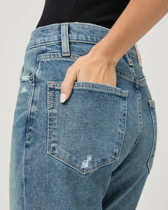 PAIGE Denim Women Sawyer Straight Jean 8211 Storybook Distressed PAIGE Denim Women Sawyer Straight Jean 8211 Storybook Distressed