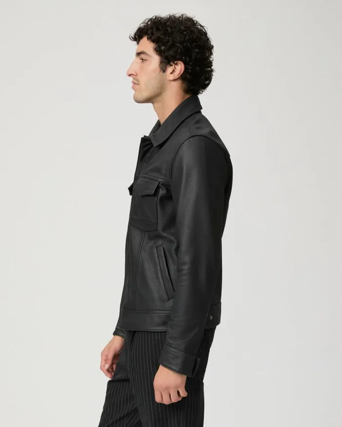 PAIGE Jackets and Coats Men Icon Capsule Pedro Jacket 8211 Black Leather
