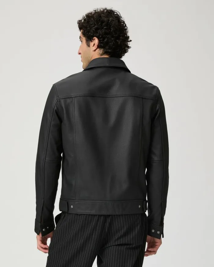 PAIGE Jackets and Coats Men Icon Capsule Pedro Jacket 8211 Black Leather