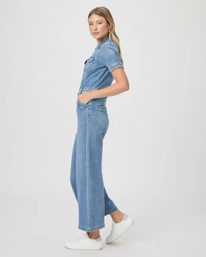 PAIGE Jumpsuits and Rompers Women Harper Ankle Jumpsuit 8211 Rock Show PAIGE Jumpsuits and Rompers Women Harper Ankle Jumpsuit 8211 Rock Show