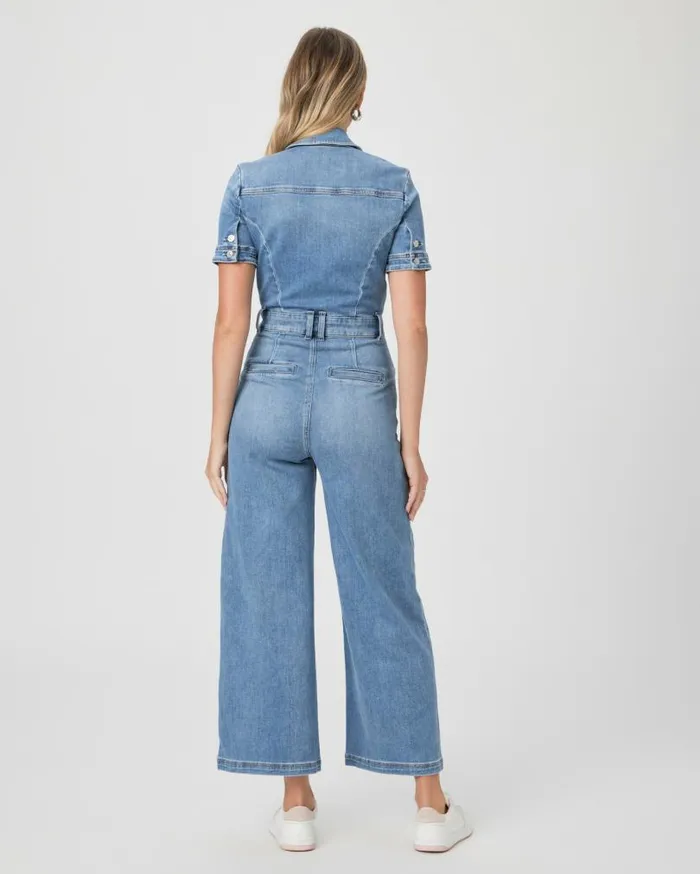 PAIGE Jumpsuits and Rompers Women Harper Ankle Jumpsuit 8211 Rock Show PAIGE Jumpsuits and Rompers Women Harper Ankle Jumpsuit 8211 Rock Show