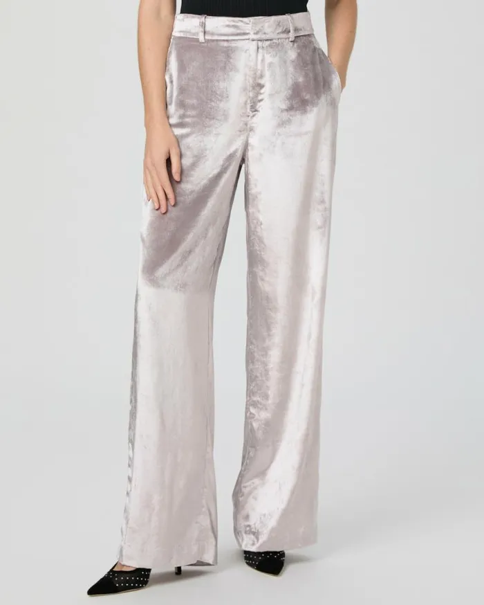 PAIGE Pants Women Chateau Pant 8211 Pewter Velvet PAIGE Pants Women Chateau Pant 8211 Pewter Velvet