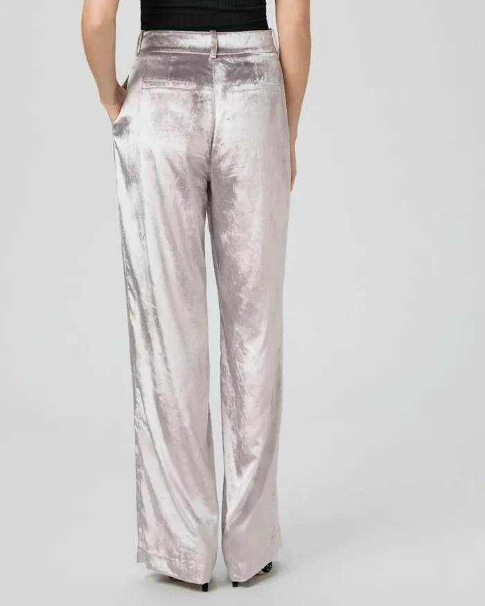 PAIGE Pants Women Chateau Pant 8211 Pewter Velvet PAIGE Pants Women Chateau Pant 8211 Pewter Velvet