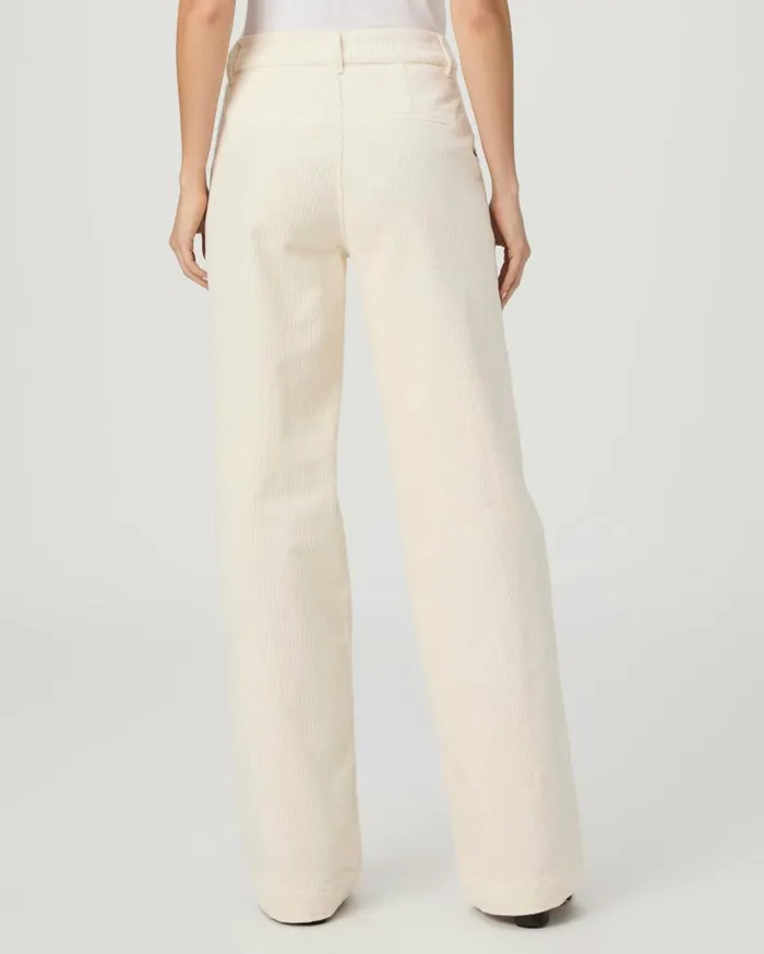 PAIGE Pants Women Danielle Trouser 8211 Ivory Corduroy PAIGE Pants Women Danielle Trouser 8211 Ivory Corduroy