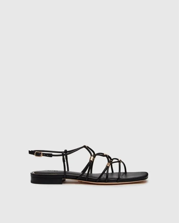 PAIGE Sandals Women Aurora Sandal 8211 Black Suede