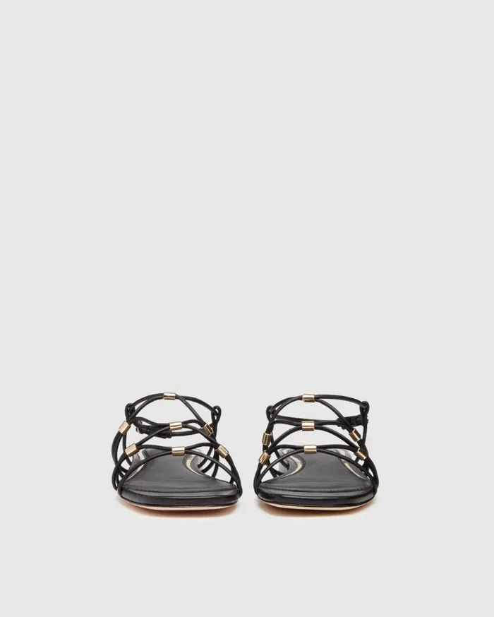 PAIGE Sandals Women Aurora Sandal 8211 Black Suede PAIGE Sandals Women Aurora Sandal 8211 Black Suede