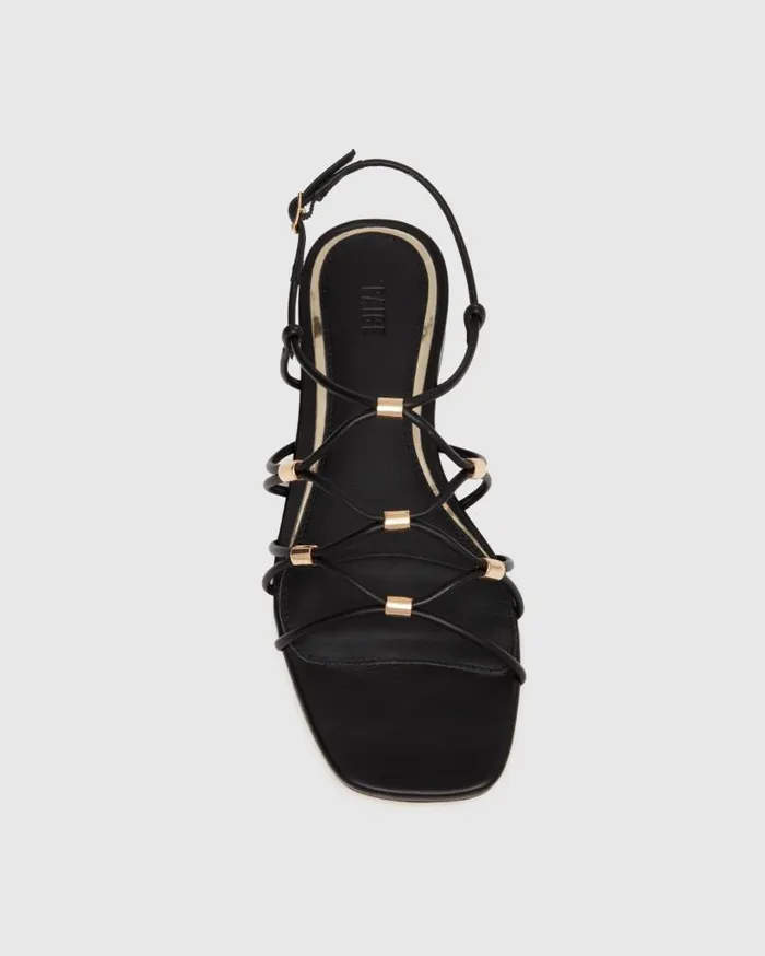 PAIGE Sandals Women Aurora Sandal 8211 Black Suede PAIGE Sandals Women Aurora Sandal 8211 Black Suede