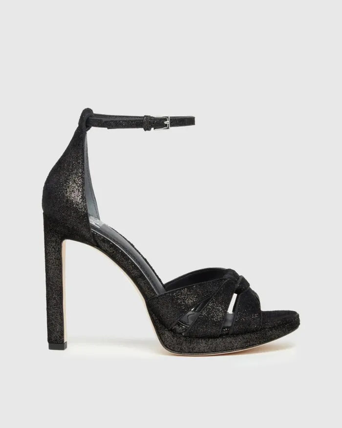 PAIGE Sandals Women Val Platform Sandal 8211 Black Leather