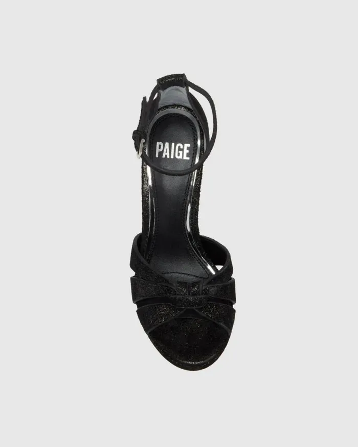 PAIGE Sandals Women Val Platform Sandal 8211 Black Leather PAIGE Sandals Women Val Platform Sandal 8211 Black Leather