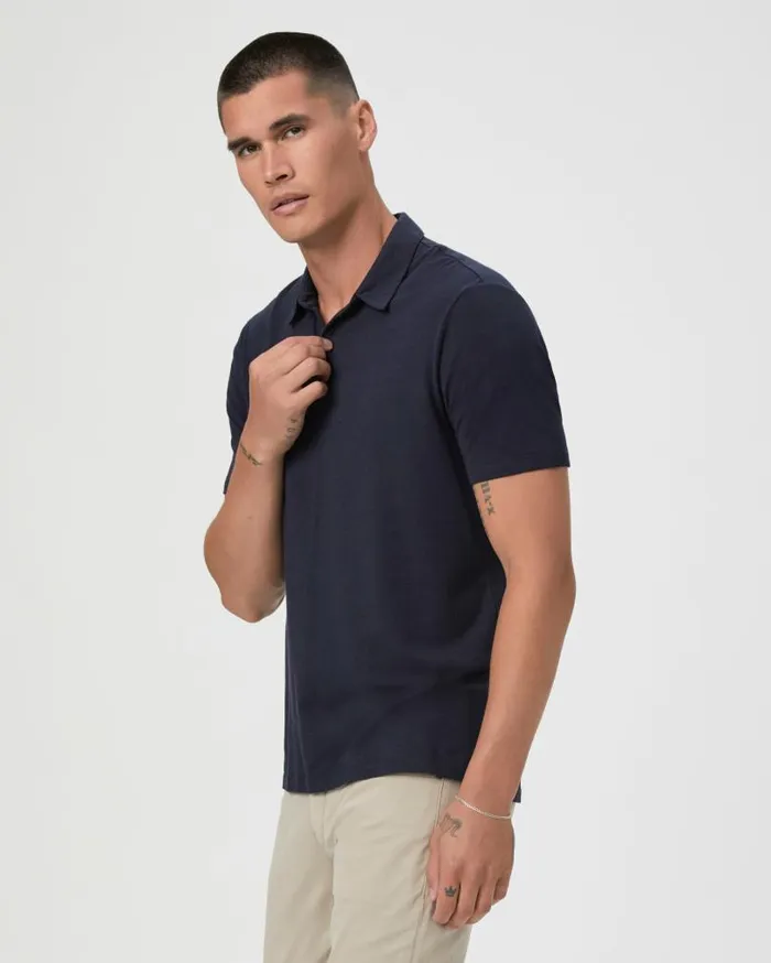 PAIGE Shirts Men Burke Polo Shirt 8211 Deep Anchor PAIGE Shirts Men Burke Polo Shirt 8211 Deep Anchor