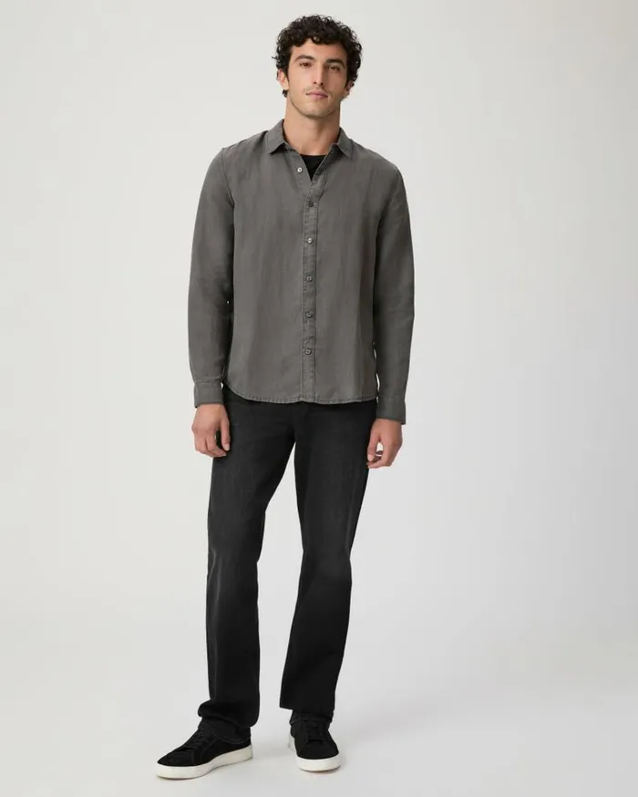 PAIGE Shirts Men Peters Shirt 8211 Vintage Volcanic Ash PAIGE Shirts Men Peters Shirt 8211 Vintage Volcanic Ash