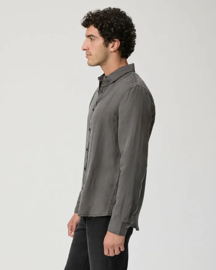 PAIGE Shirts Men Peters Shirt 8211 Vintage Volcanic Ash PAIGE Shirts Men Peters Shirt 8211 Vintage Volcanic Ash