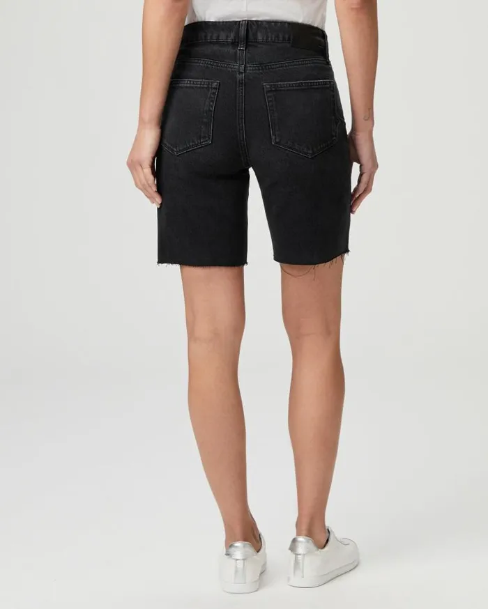 PAIGE Shorts Women Sammy Short 8211 Fade To Black Distressed PAIGE Shorts Women Sammy Short 8211 Fade To Black Distressed