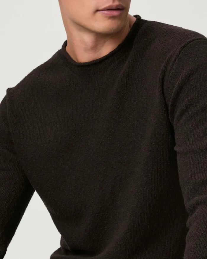 PAIGE Sweaters and Sweatshirts Men Ferguson Sweater 8211 Burnt Cocoa PAIGE Sweaters and Sweatshirts Men Ferguson Sweater 8211 Burnt Cocoa