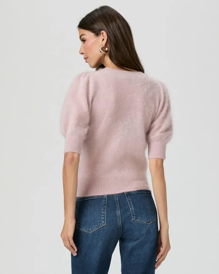 PAIGE Sweaters and Sweatshirts Women Gladiolus Sweater 8211 Blush Tint Cashmere PAIGE Sweaters and Sweatshirts Women Gladiolus Sweater 8211 Blush Tint Cashmere