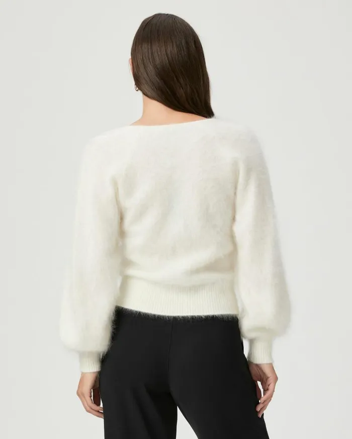 PAIGE Sweaters and Sweatshirts Women Opaline Sweater 8211 Ivory Cashmere PAIGE Sweaters and Sweatshirts Women Opaline Sweater 8211 Ivory Cashmere