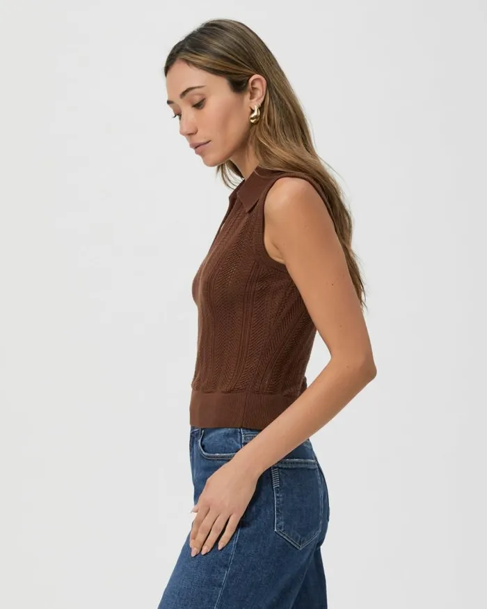 PAIGE Sweaters and Sweatshirts Women Rossana Sweater Tank 8211 Landslide