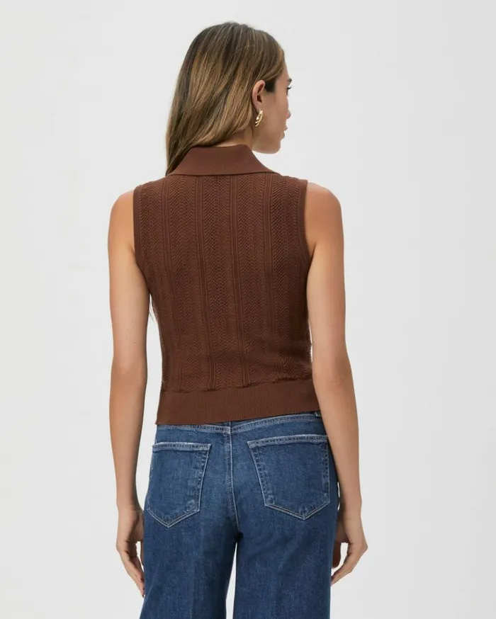 PAIGE Sweaters and Sweatshirts Women Rossana Sweater Tank 8211 Landslide