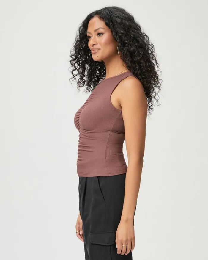PAIGE Tees and Tanks Women Sidonia Tank 8211 Warm Mocha PAIGE Tees and Tanks Women Sidonia Tank 8211 Warm Mocha