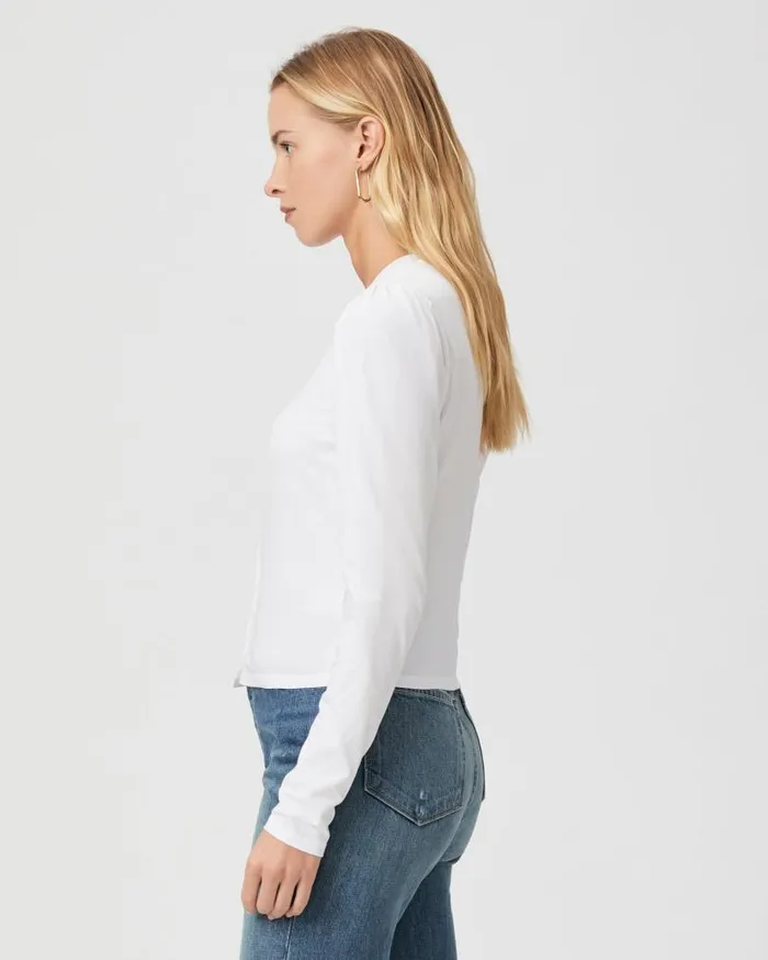 PAIGE Tops and Blouses Women Caliban Top 8211 White PAIGE Tops and Blouses Women Caliban Top 8211 White