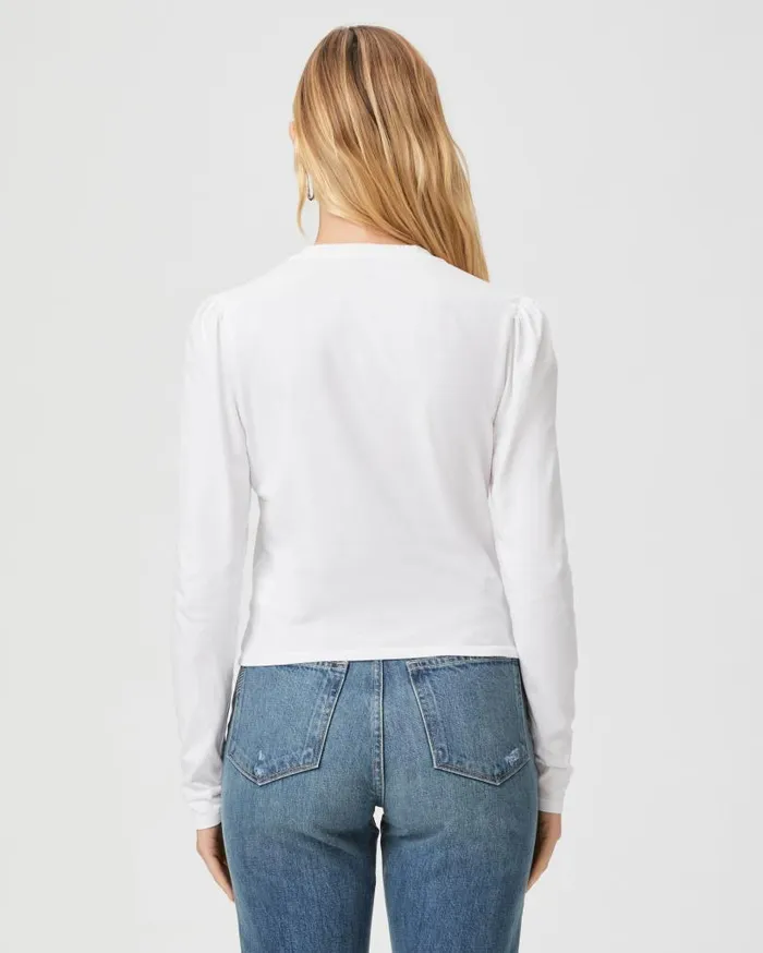 PAIGE Tops and Blouses Women Caliban Top 8211 White PAIGE Tops and Blouses Women Caliban Top 8211 White