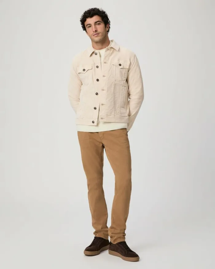 PAIGE Transcend Denim Men Transcend Lennox Slim Jean 8211 Golden Palm