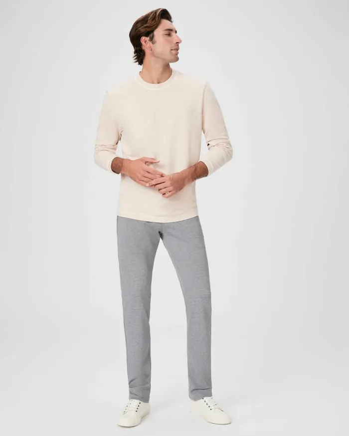 PAIGE Transcend Knit Men Stafford Trouser 8211 Heather Steel