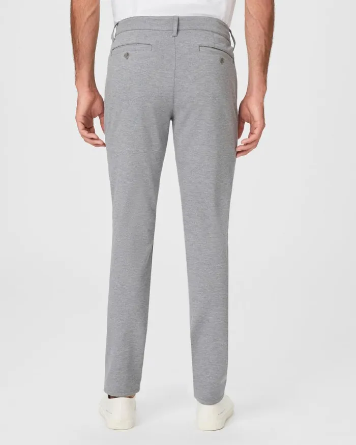 PAIGE Transcend Knit Men Stafford Trouser 8211 Heather Steel PAIGE Transcend Knit Men Stafford Trouser 8211 Heather Steel