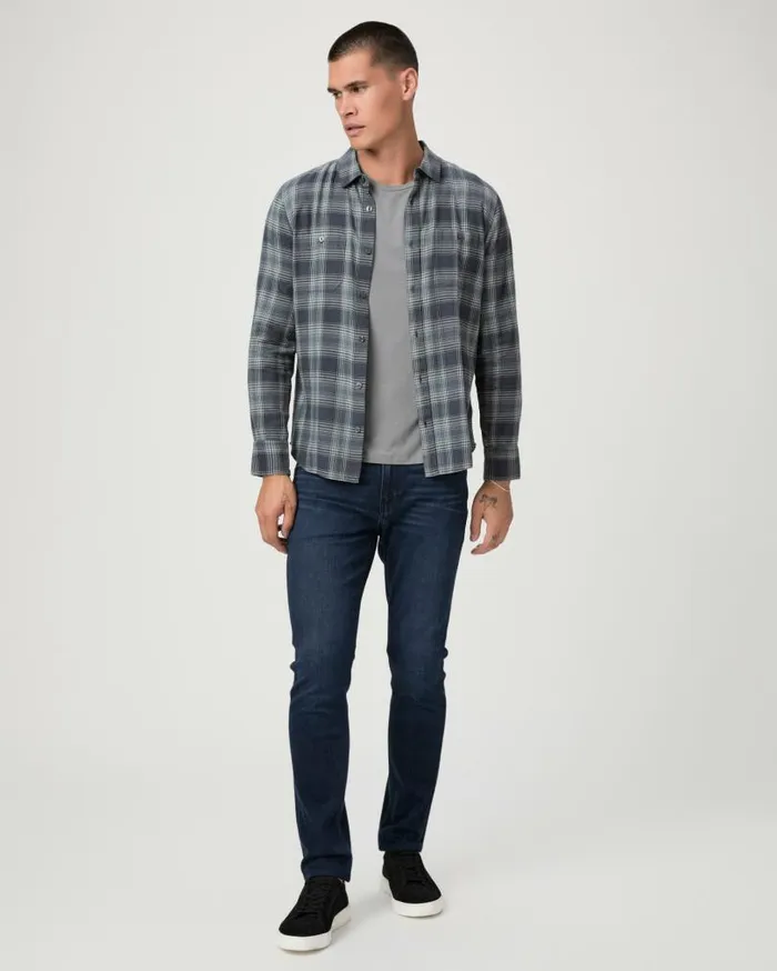 PAIGE Vintage Denim Men Transcend Vintage Lennox Slim Jean 8211 Portola