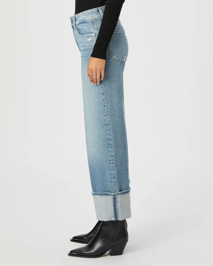 PAIGE Wide Leg Women Sasha Ankle Wide Leg Jean 8211 Storybook Distressed PAIGE Wide Leg Women Sasha Ankle Wide Leg Jean 8211 Storybook Distressed