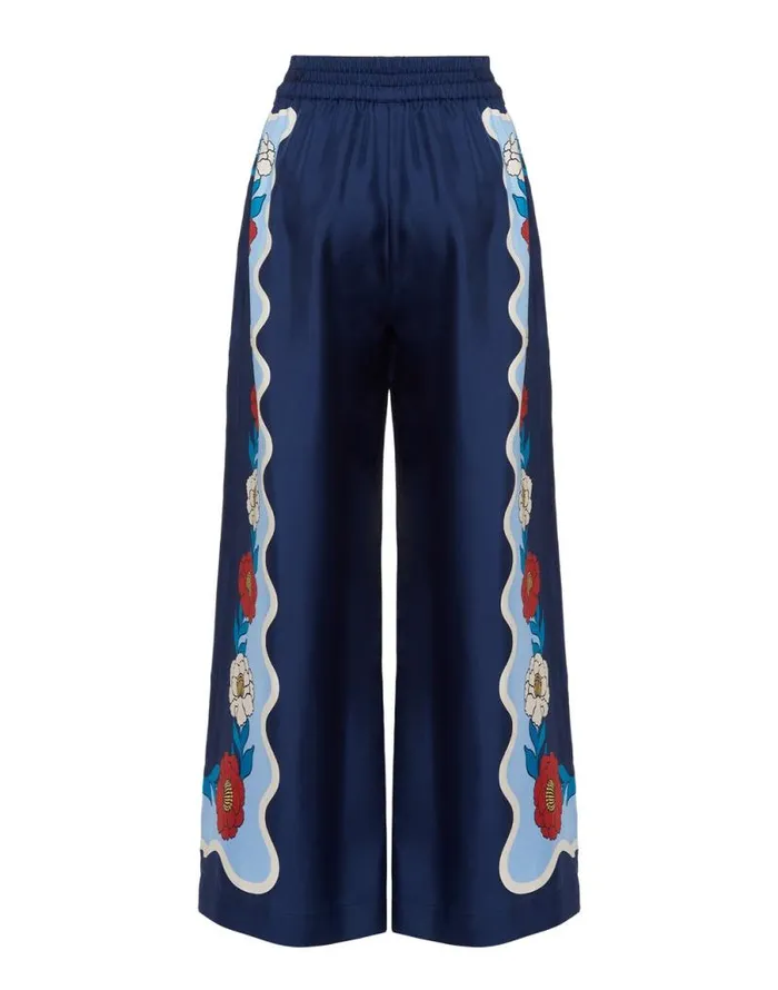 Palazzo Pants Whitsun Place Blue Women La Double J Shorts and Pants Palazzo Pants Whitsun Place Blue Women La Double J Shorts and Pants