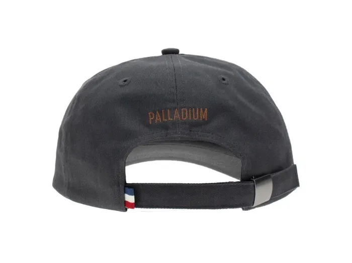 PALLADIUM OASIS PATCHES CAP Dark Grey WomenMen Hats PALLADIUM OASIS PATCHES CAP Dark Grey WomenMen Hats