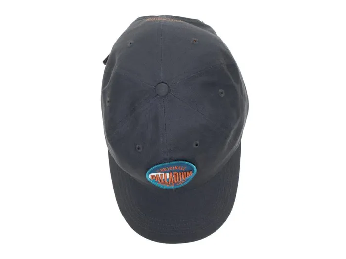 PALLADIUM OASIS PATCHES CAP Dark Grey WomenMen Hats PALLADIUM OASIS PATCHES CAP Dark Grey WomenMen Hats