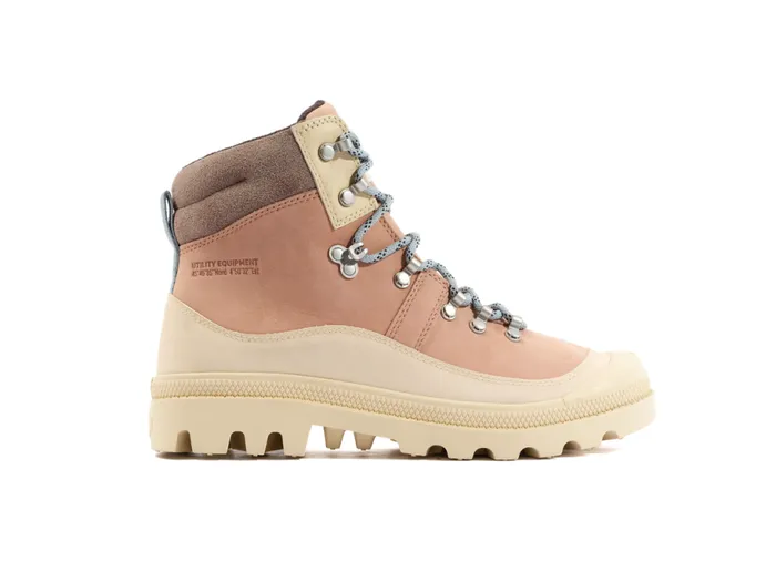 PALLADIUM PALLABROUSSE HKR WP Nude Brown Women Boots