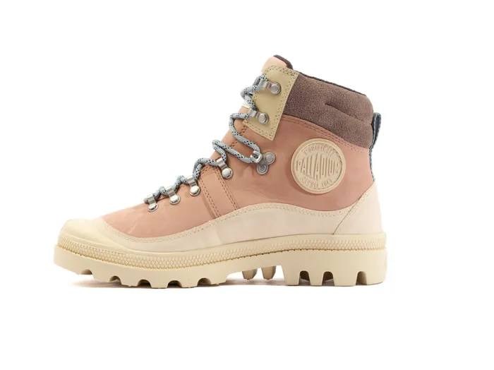 PALLADIUM PALLABROUSSE HKR WP Nude Brown Women Boots PALLADIUM PALLABROUSSE HKR WP Nude Brown Women Boots