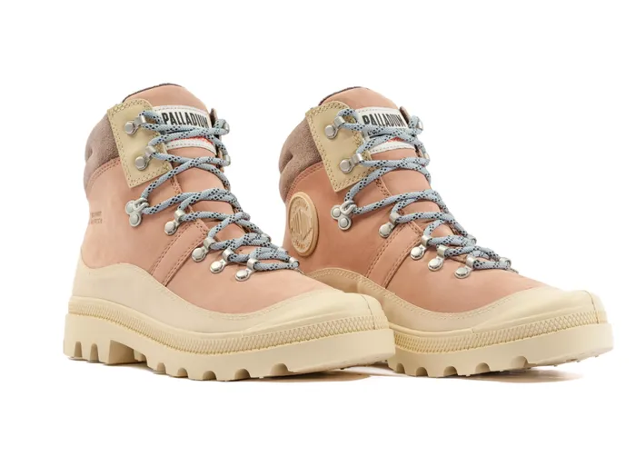 PALLADIUM PALLABROUSSE HKR WP Nude Brown Women Boots PALLADIUM PALLABROUSSE HKR WP Nude Brown Women Boots
