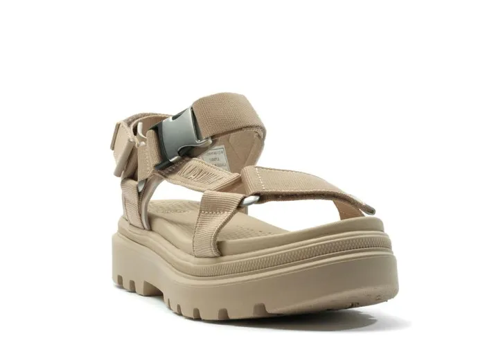PALLADIUM PALLACRUISE STRAP Beige Tan Women Sandals PALLADIUM PALLACRUISE STRAP Beige Tan Women Sandals